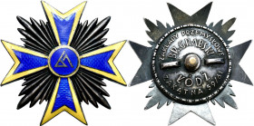 FALERY: Orders, badges, decorations
POLSKA / POLAND / POLEN / POLSKO / RUSSIA / LVIV

The Second Polish Republic. Badge of the 67th Wielkopolska In...