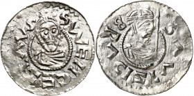 Medieval coins WORLD
GERMANY / ENGLAND / CZECH / GERMAN

Czech Republic, Brzetysaw II (10921100), Denar, Prague 

Piękna moneta z blaskiem mennic...
