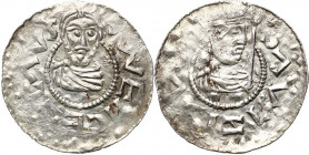 Medieval coins WORLD
GERMANY / ENGLAND / CZECH / GERMAN

Czech Republic, Brzetysaw II (1092-1100). Denar, Prague 

Dużo połysku, ładnie zachowany...