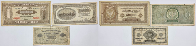 Polish banknotes 1794-1948
POLSKA / POLAND / POLEN / POLOGNE / POLSKO

50.000...