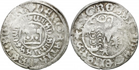 Medieval coins WORLD
GERMANY / ENGLAND / CZECH / GERMAN

The czech republic. Wadysaw II Jagielloczyk (1471-1516). Prague penny undated, Kutna Hora ...