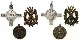FALERY: Orders, badges, decorations
POLSKA / POLAND / POLEN / POLSKO / RUSSIA / LVIV

II Republic of Poland, II W. Patriotic badges, set of 3 

K...
