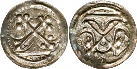 Medieval coins WORLD
GERMANY / ENGLAND / CZECH / GERMAN

Denmark. Harald Blauzahn (936-987). Pbrakteat - Halbbrakteat, Haithabu (Hedeby) - BEAUTIFU...