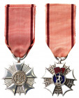 FALERY: Orders, badges, decorations
POLSKA / POLAND / POLEN / POLSKO / RUSSIA / LVIV

PRL. Order of the Banner of Labor - II class, silver 

Orde...