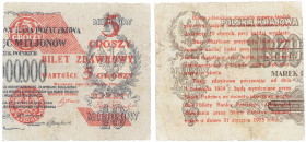 Polish banknotes 1794-1948
POLSKA / POLAND / POLEN / POLOGNE / POLSKO

5 groszy 1924 - PRAWY 

Banknot bez oznaczenia serii i numeracji, nadruk n...