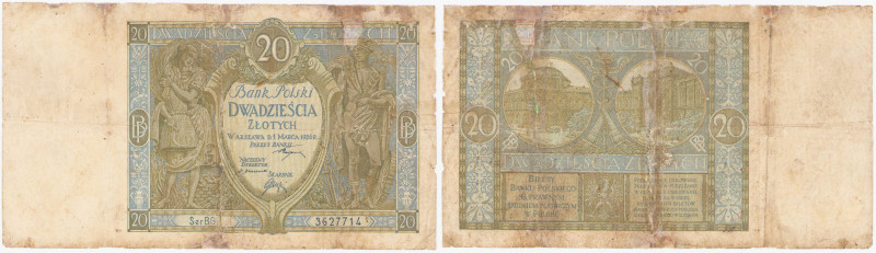 Polish banknotes 1794-1948
POLSKA / POLAND / POLEN / POLOGNE / POLSKO

20 zlo...