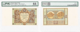 Polish banknotes 1794-1948
POLSKA / POLAND / POLEN / POLOGNE / POLSKO

50 zlotych 1929 seria EH, PMG 64 - BEAUTIFUL 

Pięknie zachowany banknot w...