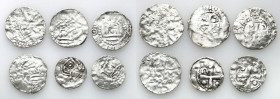 Medieval coins WORLD
GERMANY / ENGLAND / CZECH / GERMAN

Germany, Franconia - Worms. Denarius 10th / 11th century, set of 6 coins 

Zestaw zawier...