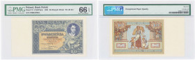 Polish banknotes 1794-1948
POLSKA / POLAND / POLEN / POLOGNE / POLSKO

II RP. 20 zlotych 1931 seria DH, PMG 66 EPQ - BEAUTIFUL 

Wyśmienicie zach...