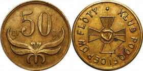 Coins of military cooperatives
POLSKA / POLAND / POLEN / POLSKO

Gdynia – 50 groszy Klubu Podoficerów Floty - RARITY R8 

Bardzo rzadka moneta wo...
