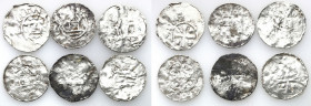 Medieval coins WORLD
GERMANY / ENGLAND / CZECH / GERMAN

Germany, Saxony and Slavonia? Denarius 10th / 11th century, set of 6 coins 

Zestaw zawi...