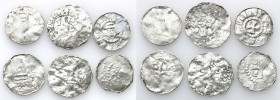 Medieval coins WORLD
GERMANY / ENGLAND / CZECH / GERMAN

Germany, Saxony, Denar 10th / 11th century, set of 6 coins 

Zestaw zawiera 6 monet, rów...