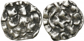 Medieval coins WORLD
GERMANY / ENGLAND / CZECH / GERMAN

Italy, Denarius. Henry II (1004-1024). Lucca 

Patyna.Biaggi 1056

Details: 0,81 g Ag ...