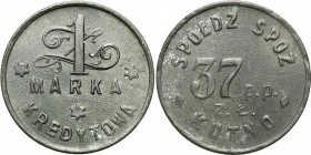 Coins of military cooperatives
POLSKA / POLAND / POLEN / POLSKO

Kutno - 1 złoty 37 Pułk Piechoty Ziemi Łęczyckiej - RARITY Rx (c.a) 

Jakubowski...