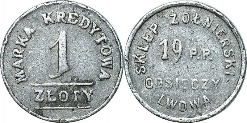 Coins of military cooperatives
POLSKA / POLAND / POLEN / POLSKO

Lwów - 1 zło...