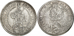 Austria
Austria. Paris von Lodron (1619-1653). Thaler 1638, Salzburg 

Resztki połysku w tle, dobre detale. Lekko czyszczony.Davenport 3504; Probsz...