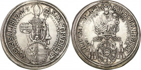 Austria
Austria. Guidobald von Thun und Hohenstein (1654-1668) Thaler 1665, Salzburg 

Moneta wyczyszczona.Davenport 3505

Details: 28,25 g Ag 
...