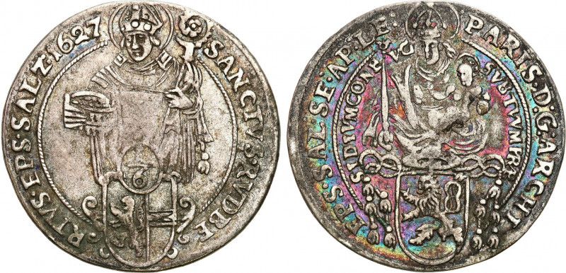 Austria
Austria. Paris von Lodron (1619-1653). 1/6 thaler 1627, Salzburg 

Ko...