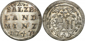 Austria
Austria. Andreas Jakob von Dietrichstein (1747-1753), 4 Krajcars (Batzen) 1747, Salzburg - BEAUTIFUL 

Piękna moneta z pełnym lustrem menni...
