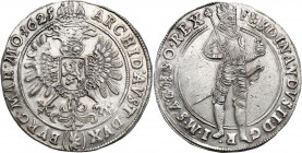 Austria
Austria. Ferdinand II (1619-1637). Thaler 1625, Prague - NO 

Aw.: Stojący cesarz, zwrócony w prawo.W otoku: FERDINANDVS II D G - R - IM S ...