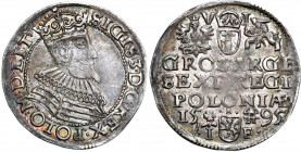 Sigismund III Vasa 
POLSKA/ POLAND/ POLEN / POLOGNE / POLSKO

Zygmunt III Waza. Szóstak (6 groszy) 1595, Wschowa - RARITY 

Aw.: Popiersie króla ...