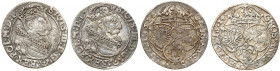 Sigismund III Vasa 
POLSKA/ POLAND/ POLEN / POLOGNE / POLSKO

Zygmunt III Waza. Szóstak (6 groszy) 1624, Krakow / Cracow, set 2 coins 

Ciemna, s...