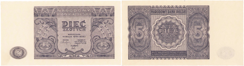 Polish banknotes 1794-1948
POLSKA / POLAND / POLEN / POLOGNE / POLSKO

5 zlot...