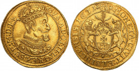 Sigismund III Waza / Gustaw Adolf
POLSKA/ POLAND/ POLEN / POLOGNE / POLSKO

Zygmunt III Waza. Ort in gold (3 ducats) 1631, Elblag / Elbing - with t...