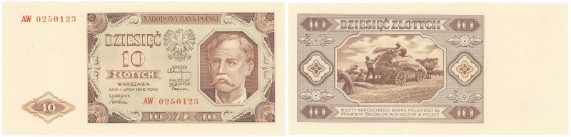 Polish banknotes 1794-1948
POLSKA / POLAND / POLEN / POLOGNE / POLSKO

10 zlo...