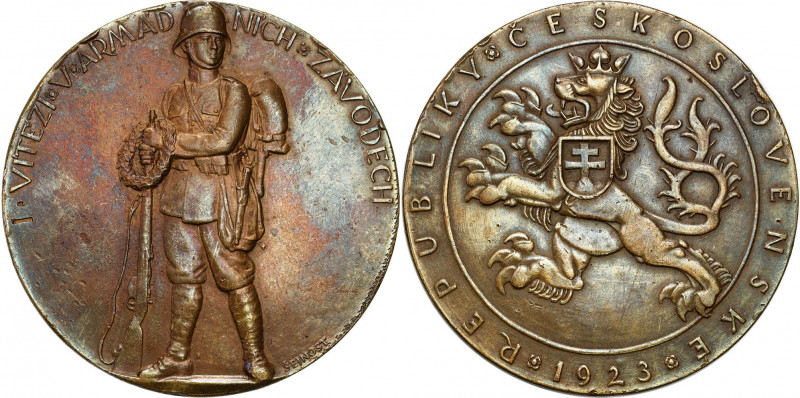 Czechoslovakia
Czechoslovakia. Medal 1923 - Czechoslovak Army Races, Kremnica ...