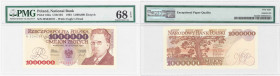 Banknotes of the Polish People Republic
POLSKA / POLAND / POLEN / POLOGNE / POLSKO

1.000.000 zlotych 1993 seria M, PMG 68 EPQ (MAX) - BEAUTIFUL 
...