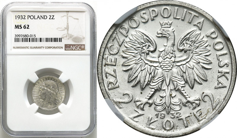 Poland II Republic
POLSKA / POLAND / POLEN / POLOGNE / POLSKO

II RP. 2 zlote...