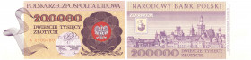 Banknotes of the Polish People Republic
POLSKA / POLAND / POLEN / POLOGNE / POLSKO

PRL 200.000 zlotych 1989 seria A 

Idealnie zachowany banknot...