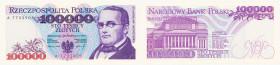 Banknotes of the Polish People Republic
POLSKA / POLAND / POLEN / POLOGNE / POLSKO

III RP. 100.000 zlotych 1993 seria A - PIERWSZA SERIA 

Poszu...