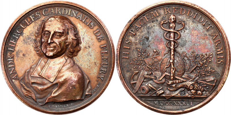 France
France. Louis XV the Beloved (1715-1774). Medal 1736 - 81st birthday of ...