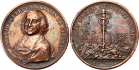 France
France. Louis XV the Beloved (1715-1774). Medal 1736 - 81st birthday of Andr Hercule de Fleury 

Sygnowany J. Dassier. Ślady dawnego czyszcz...