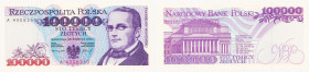 Banknotes of the Polish People Republic
POLSKA / POLAND / POLEN / POLOGNE / POLSKO

III RP. 100.000 zlotych 1993 seria A - PIERWSZA SERIA 

Poszu...