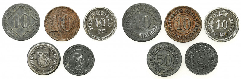 Coins of military cooperatives
POLSKA / POLAND / POLEN / POLSKO

I WŚ. Obozy ...