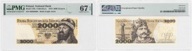 Banknotes of the Polish People Republic
POLSKA / POLAND / POLEN / POLOGNE / POLSKO

2.000 zlotych 1979 seria S, PMG 67 EPQ 

Pierwsza seria w tej...