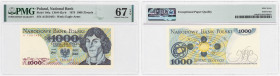 Banknotes of the Polish People Republic
POLSKA / POLAND / POLEN / POLOGNE / POLSKO

1.000 zlotych 1975 seria A, PMG 67 EPQ - RARE 

Bardzo rzadka...