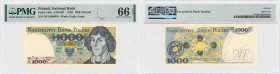 Banknotes of the Polish People Republic
POLSKA / POLAND / POLEN / POLOGNE / POLSKO

1.000 zlotych 1982 seria DY, PMG 66 EPQ 

Egzemplarz w gradin...