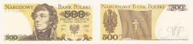 Banknotes of the Polish People Republic
POLSKA / POLAND / POLEN / POLOGNE / POLSKO

500 zlotych 1982 seria FT - RADAR 

Ciekawa tzw. radarowa num...