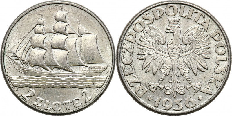 Poland II Republic
POLSKA / POLAND / POLEN / POLOGNE / POLSKO

II RP. 2 zlote...