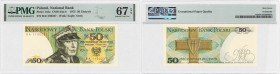 Banknotes of the Polish People Republic
POLSKA / POLAND / POLEN / POLOGNE / POLSKO

50 zlotych 1975 seria BA, PMG 67 EPQ 

Ciekawszy, wczesny roc...