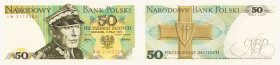 Banknotes of the Polish People Republic
POLSKA / POLAND / POLEN / POLOGNE / POLSKO

50 zlotych 1975 seria AW 

Pięknie zachowane.Lucow 1378 (R1);...