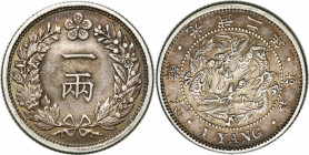 Korea
Korea. Kwang Mu, (1897-1907). 1 Yang, 1898 

Patyna. Ładnie zachowane.KM-1120

Details: 
Condition: 2 (EF)