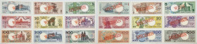 Banknotes of the Polish People Republic
POLSKA / POLAND / POLEN / POLOGNE / POLSKO

SPECIMEN/SPECIMEN Komplet Miasta Polskie 1-500 zlotych 1990 
...