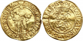 Netherlands
Netherlands, Westfriesland. Ducat 1595 

Pofalowana powierzchnia, ale moneta czytelnaFriedberg 291; Delmonte 833

Details: 3,45 g Au ...