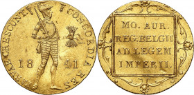 Netherlands
Netherlands. William II (1840-1849). Ducat 1841 

Może to być moneta wybita przez mennice petersburskąMoneta wzorowana na dukacie nider...