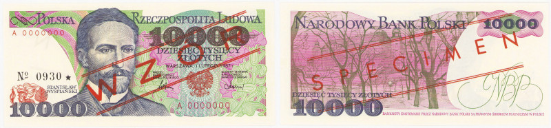 Banknotes of the Polish People's Republic - Specimens
POLSKA / POLAND / POLEN /...